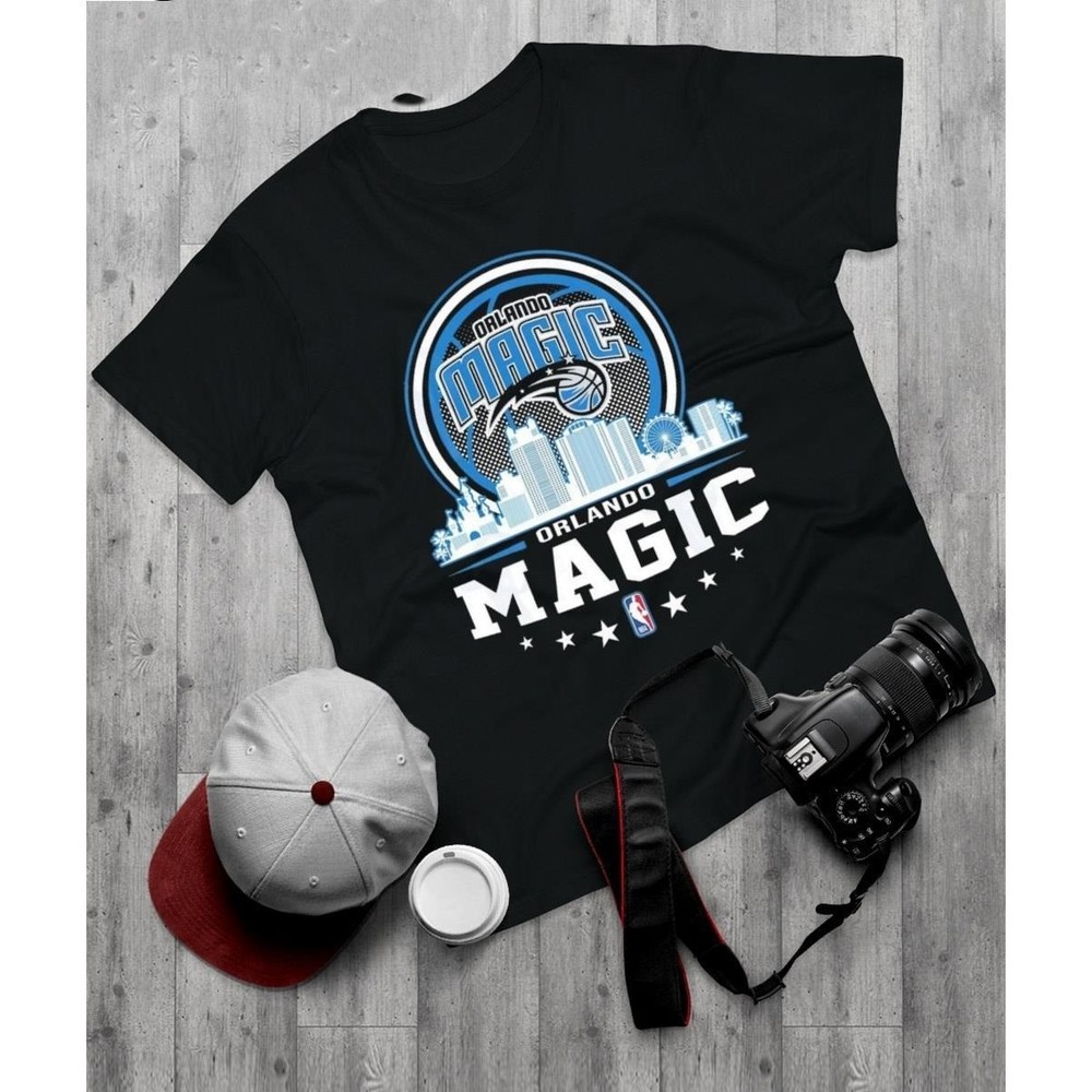 Orlando Magic NBA City Skyline T-Shirt, Gift For Basketball Fan